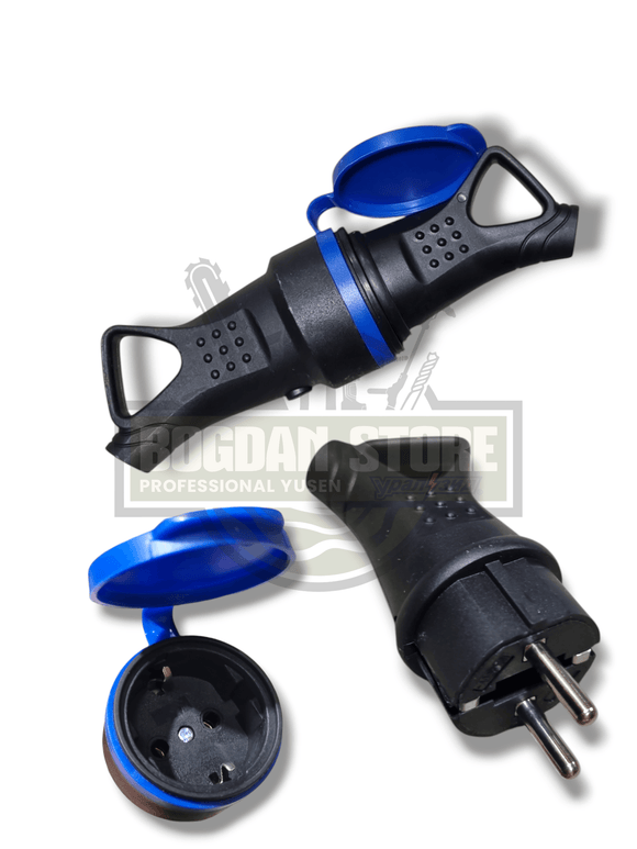 Cupla Neagra Simpla – Conector Electric