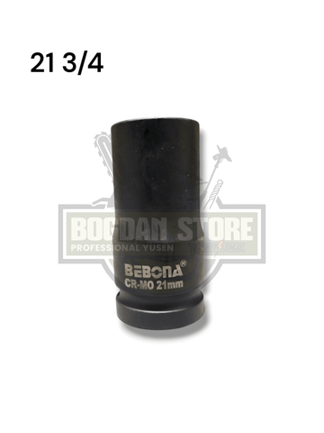 Tubulară de Impact Bebona – 21 mm, Prindere 3/4"