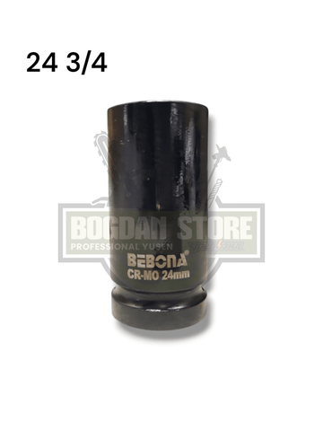 Tubulară de Impact Bebona – 24 mm, Prindere 3/4"