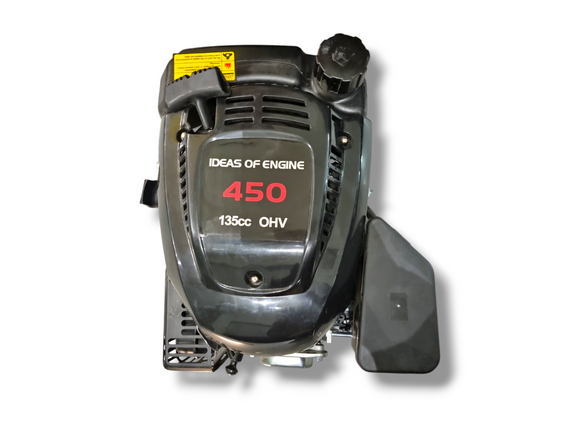 Motor Vertical 135cc OHV, 4.5 CP – Motor Universal pe Benzină pentru Mașină de Tuns Gazon, Motosapă și Motocultivator