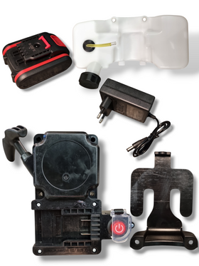 Kit Complet Conversie Motocoasă pentru Pornire Electrică