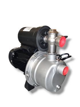 Pompă Periferică PM600, Corp Pompa Inox, Hidrofor Complet cu Automatizare, 0.6 kW, 0.8 CP, Debit 3.5 m³/h, Înălțime 35m - 0