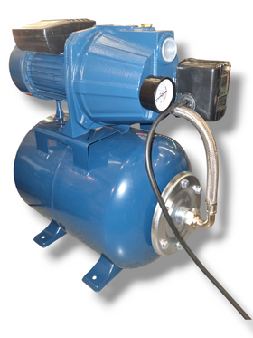 Pachet Hidrofor Complet JET125S, 1.5 kW, 2.0 HP, Vas Expansiune 24L, Debit 3.6 m³/h, Înălțime 50m - 0