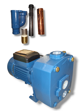 Pompă de Adâncime cu Ejector DP505, 1.5 kW, 2.0 HP, Înălțime 65m, Absorbție 45m - 0