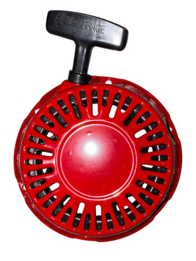 DEMAROR MANUAL COMPATIBIL MOTOARE HONDA GX 110, GX 120, GX 140, GX 160, GX 200 CU FULIE NEAGRĂ - 0