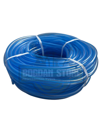 FURTUN DE GRĂDINĂ STANDARD, TRANSPARENT SILICONAT, 1/2 INCH - 18 MM, ROLĂ 50 M – SOLUȚIA FLEXIBILĂ PENTRU IRIGAȚII CASNICE