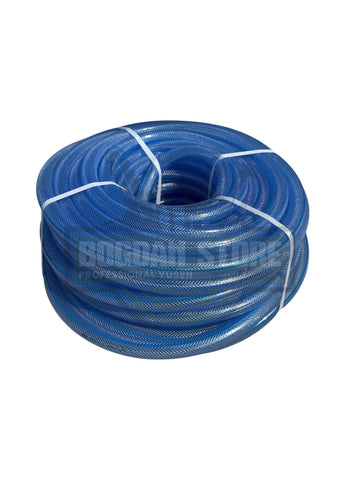 FURTUN DE APĂ TRANSPARENT CU INSERȚIE, 1 INCH (Ø25 MM), ROLĂ 50 M – DEBIT MAXIM ȘI VIZIBILITATE OPTIMĂ PENTRU APLICAȚII INDUSTRIALE