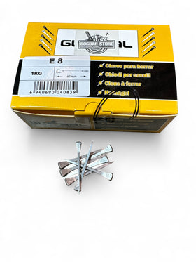 Caiele (Cuie) pentru Potcoave - Model E8 (60mm) - 1kg/cutie