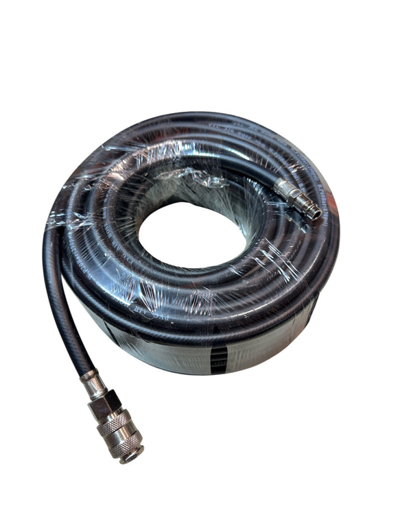 Furtun Compresor Aer Comprimat – 20 Metri, cu Racorduri Rapide