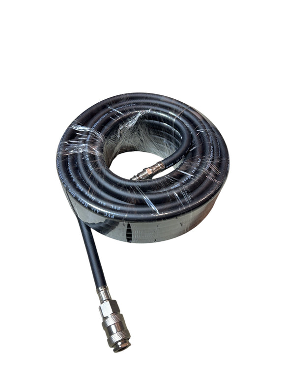 Furtun Compresor Aer Comprimat – 15 Metri, cu Racorduri Rapide