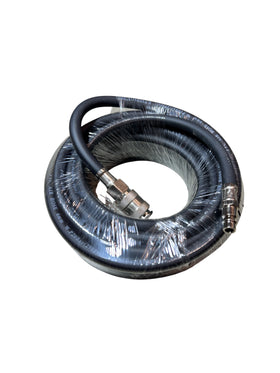 Furtun Compresor Aer Comprimat – 10 Metri, cu Racorduri Rapide