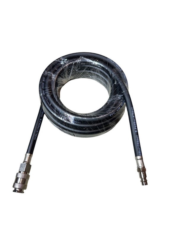 Furtun Compresor Aer Comprimat – 5 Metri, cu Racorduri Rapide