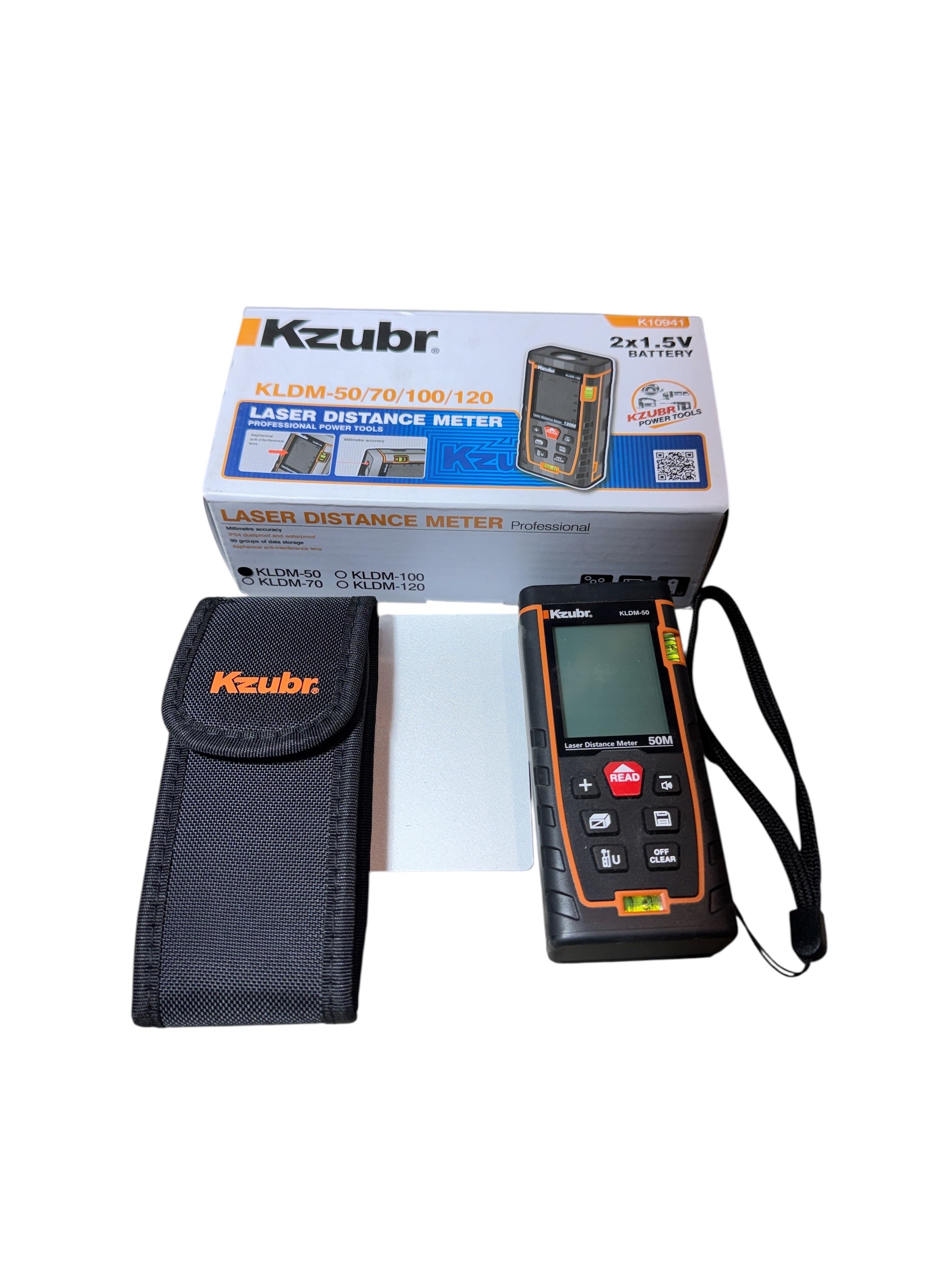 Telemetru (ruleta) Laser Kzubr KLDM-50 - 0
