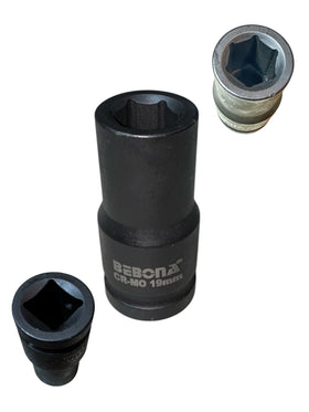 Cheie Tubulara de Impact BEBONA – 19mm - CR-MO - 3/4"
