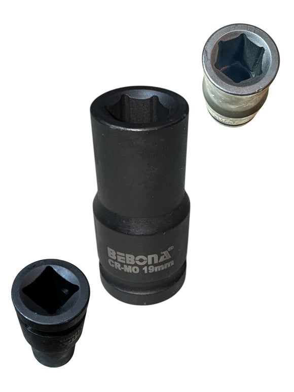 Cheie Tubulara de Impact BEBONA – 19mm - CR-MO - 3/4"