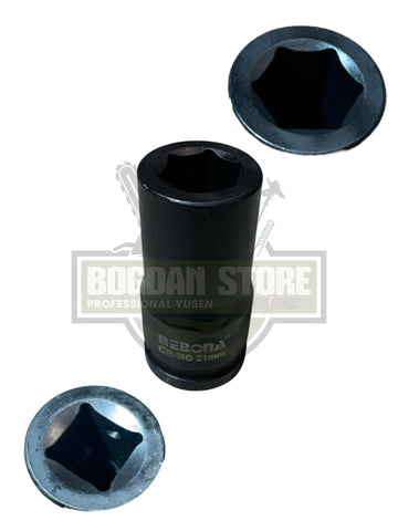 Cheie Tubulara de Impact BEBONA – 21mm - CR-MO - 3/4"