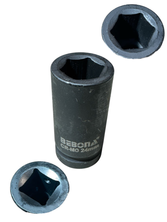 Cheie Tubulara de Impact BEBONA – 24mm - CR-MO - 3/4"