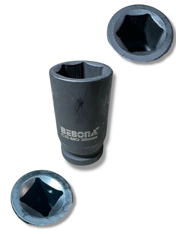 Cheie Tubulara de Impact BEBONA – 30mm - CR-MO - 3/4"