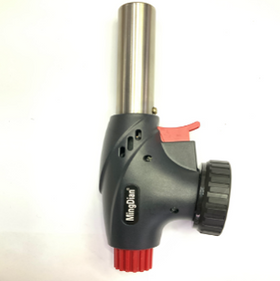 Cap de Arzator Portabil pentru Gaz, negru cu rosu