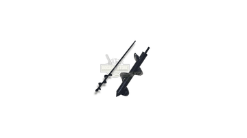 PACHET PROMO: 2 Burghie Pământ pentru Bormașină – Dimensiuni 8x25cm și 4x45cm
