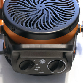 Aeroterma electrica Kzubr KEFH-3000 K11122, 3KW/3000W, 3 trepte putere, Flux de aer 365 m³/h, Termostat - 0