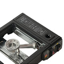 Aragaz camping, aprindere automata, dubla alimentare butelie spray sau gaz-3