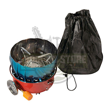 ARAGAZ COMPACT PORTABIL CU PROTECȚIE ANTI VANT