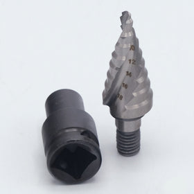 BURGHIU CONIC IN TREPTE, 4 – 20MM, PENTRU MASINA GAURIT CU IMPACT