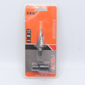 BURGHIU CONIC IN TREPTE, 4 – 20MM, PENTRU MASINA GAURIT CU IMPACT - 0