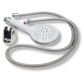 Set de dus, cap de dus + furtun, materiale rezistente, rezistente la rugine, consum redus de apa - 0