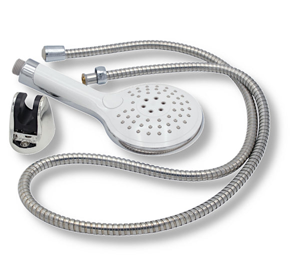 Set de dus, cap de dus + furtun, materiale rezistente, rezistente la rugine, consum redus de apa