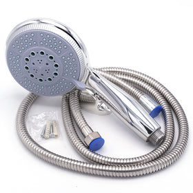 Set de dus de inalta presiune, Furtun 1.5 m, Suport montare perete, Multifunctional NOVA - 0