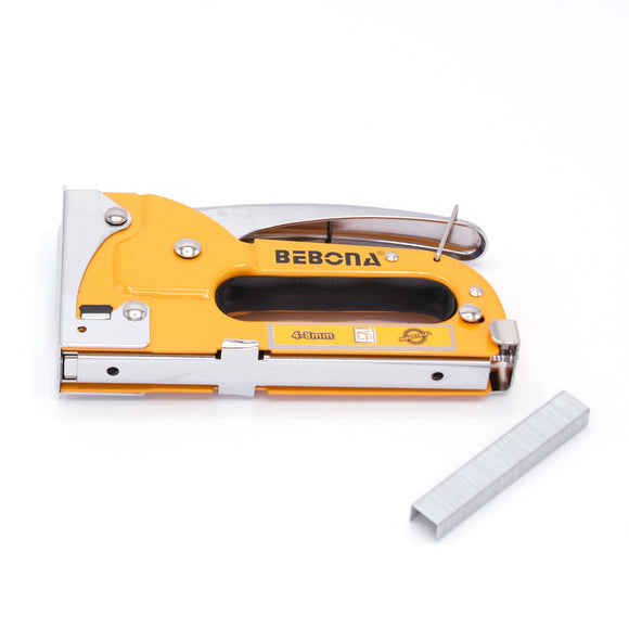 Capsator tapiterie 4-8mm pentru conditii medii, compatibil capse Rapid 530 si Arrow JT21, vopsire rezistenta, ideal pentru lucrari de fixare in casa si atelier