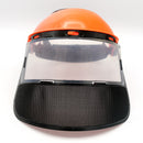 Casca protectie motocoasa cu viziera de plasa-1