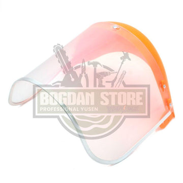 Casca protectie motocoasa cu viziera plexiglas