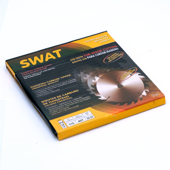 Disc taiere lemn 115 x 22.2 mm 40t vidia SWAT