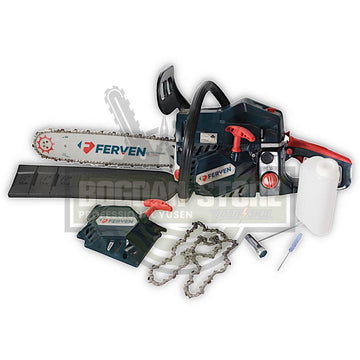 Motofierastrau (drujba) Ferven FE-5800, 4CP/3KW, 58CC, BONUS DEMAROR CADOU +2 LANTURI