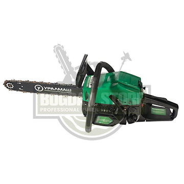Motofierastrau pe benzina, drujba, UralMash 5800, verde, 58cc, 6CP, pornire EasyStart