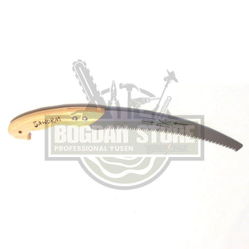 Fierastrau cu maner de lemn si teaca