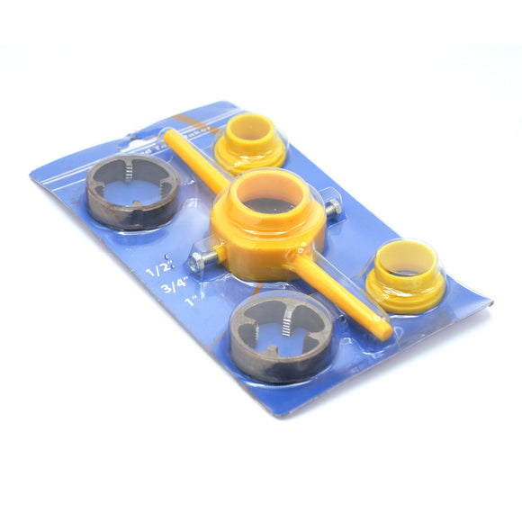 Set filiera PP-R / PVC 1/2", 3/4", 1"