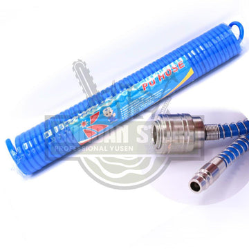 Furtun spiralat compresor aer comprimat