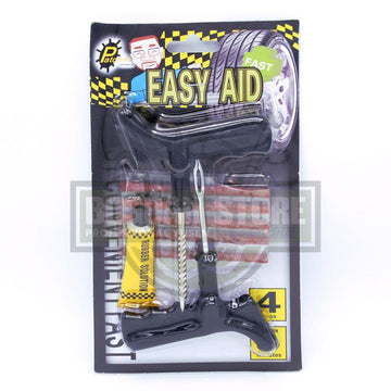 Kit reparatie pana auto, vulcanizare anvelopa cu maner ergonomic
