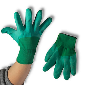 Manusi de lucru verde latex