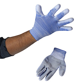 Manusi gradinarit de dama albastre