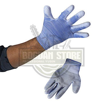 Manusi gradinarit de dama albastre