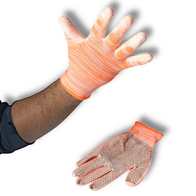 Manusi gradinarit de dama roz