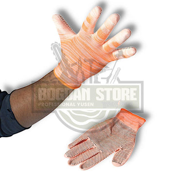 Manusi gradinarit de dama roz