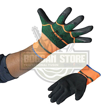 Manusi gradinarit de dama verde