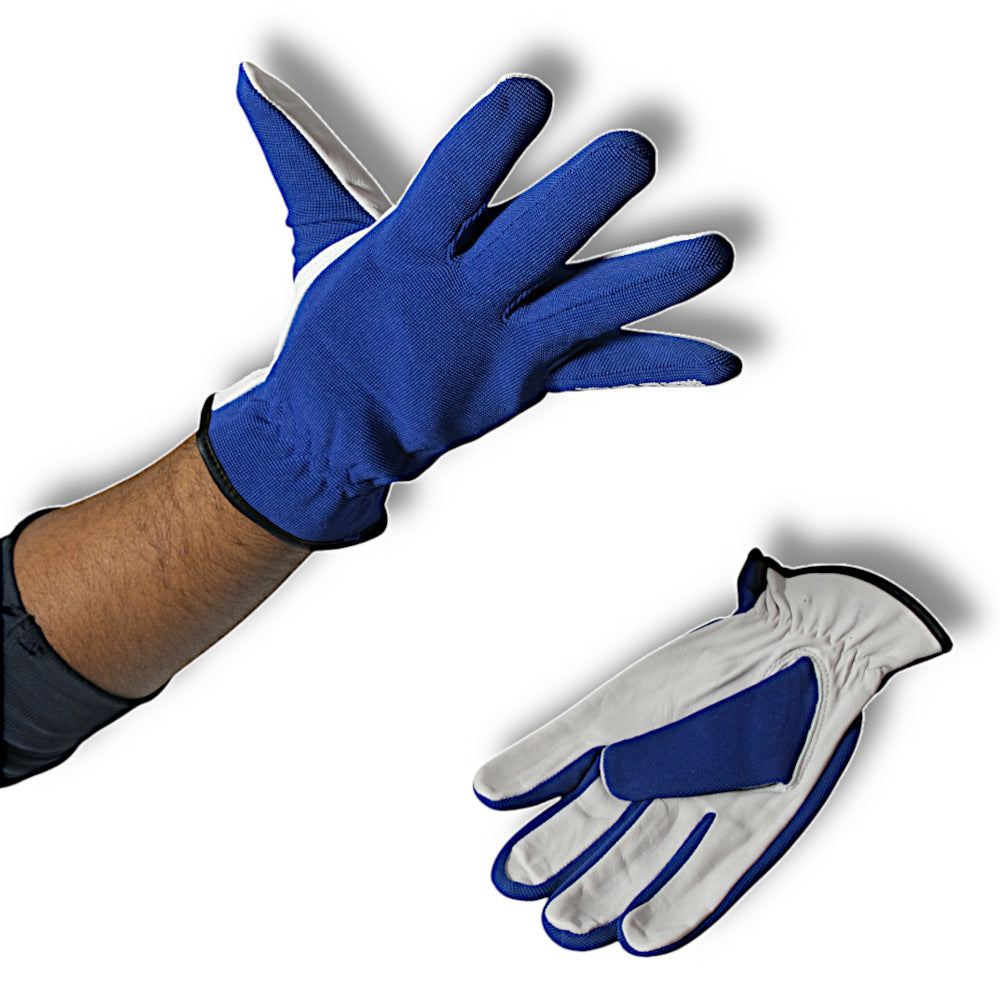 Manusi textil piele