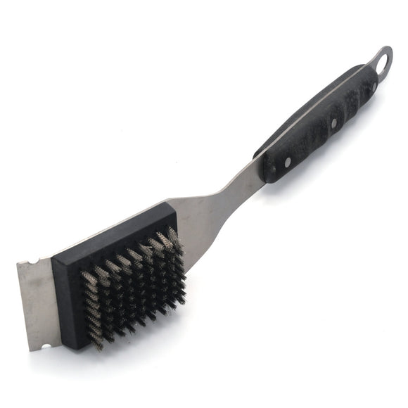 Perie de gratar cu racleta